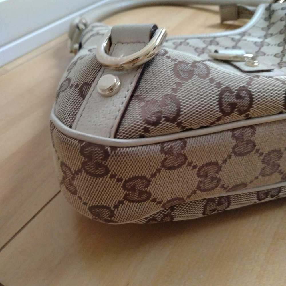 Gucci Ladies Shoulder Bag One Handle Abby Canvas … - image 6