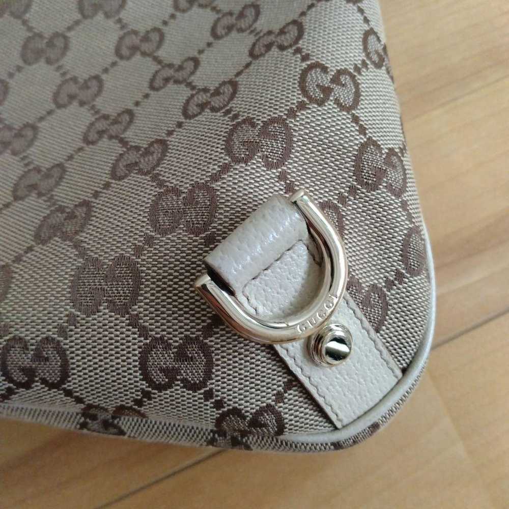 Gucci Ladies Shoulder Bag One-shoulder Canvas wit… - image 8