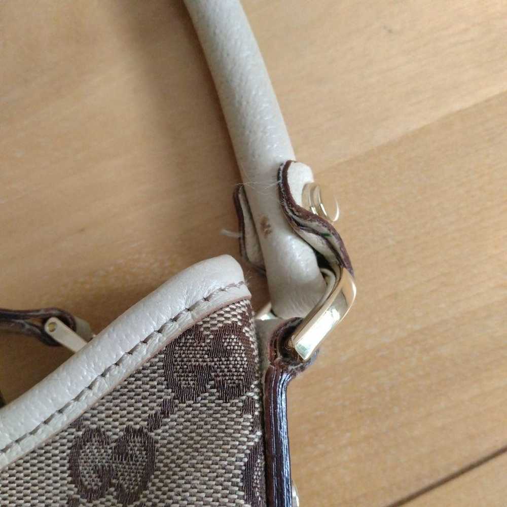 Gucci Ladies Shoulder Bag One Handle Abby Canvas … - image 9