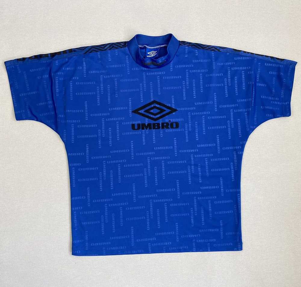 Umbro × Vintage Mens Vintage Umbro Monogram T-Shi… - image 1