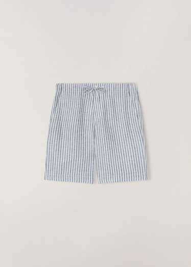 Loro Piana o1srvl11e1024 Flat Bermuda Shorts in Wh