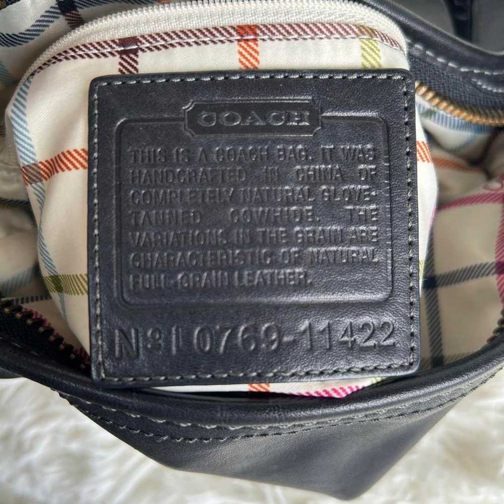 High-quality ✨ Coach shoulder bag made of leather… - image 10