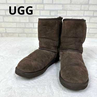 UGG Australia Sheepskin Boots Brown W8 - image 1