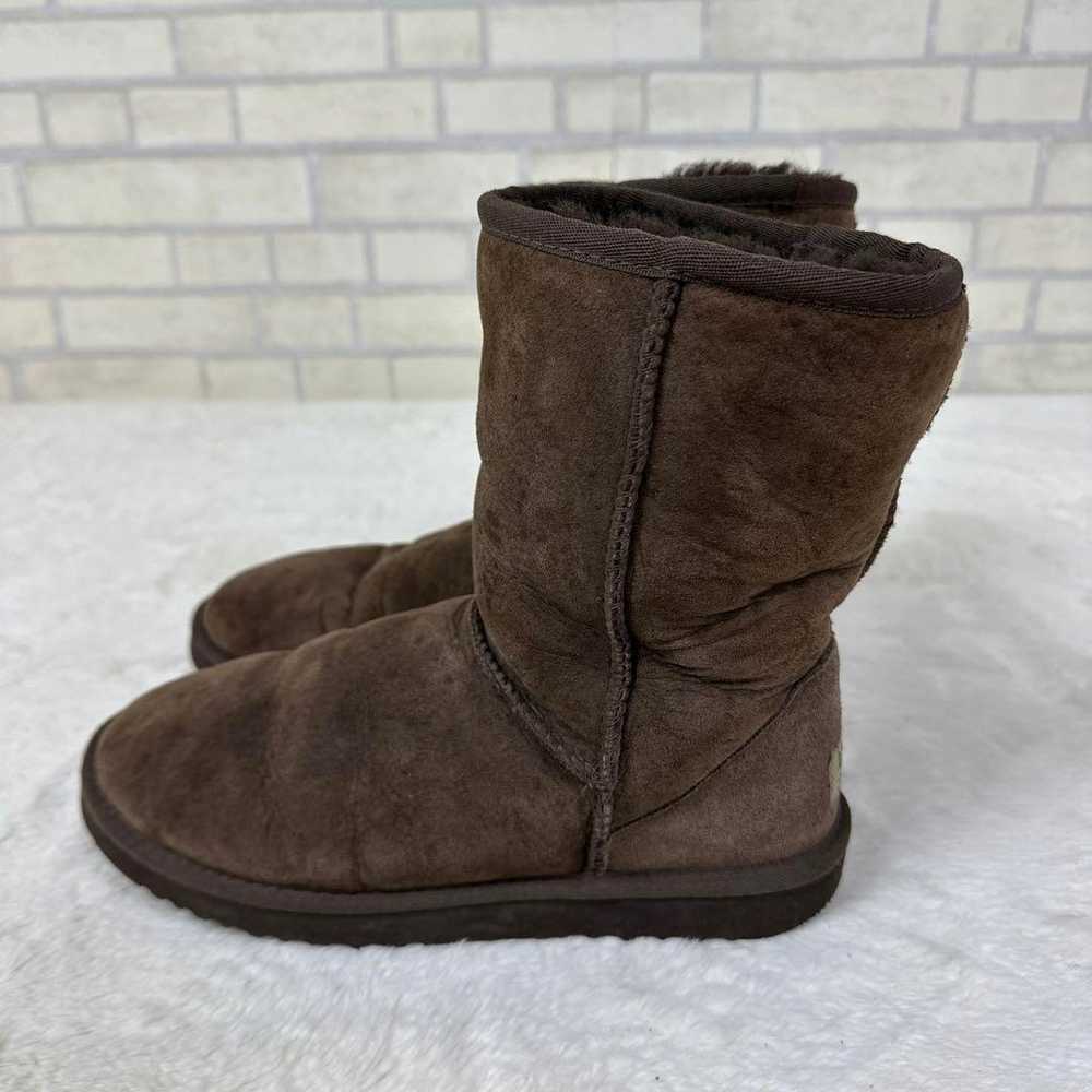 UGG Australia Sheepskin Boots Brown W8 - image 3