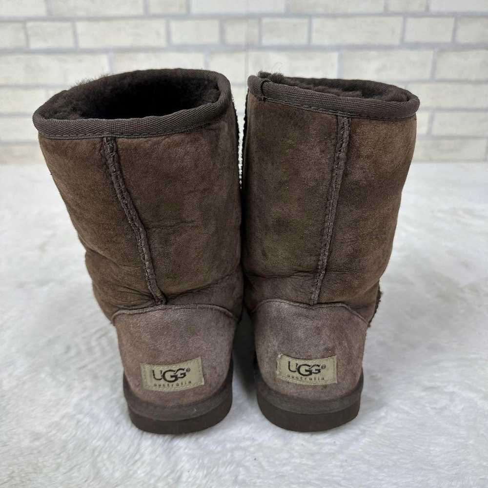 UGG Australia Sheepskin Boots Brown W8 - image 4