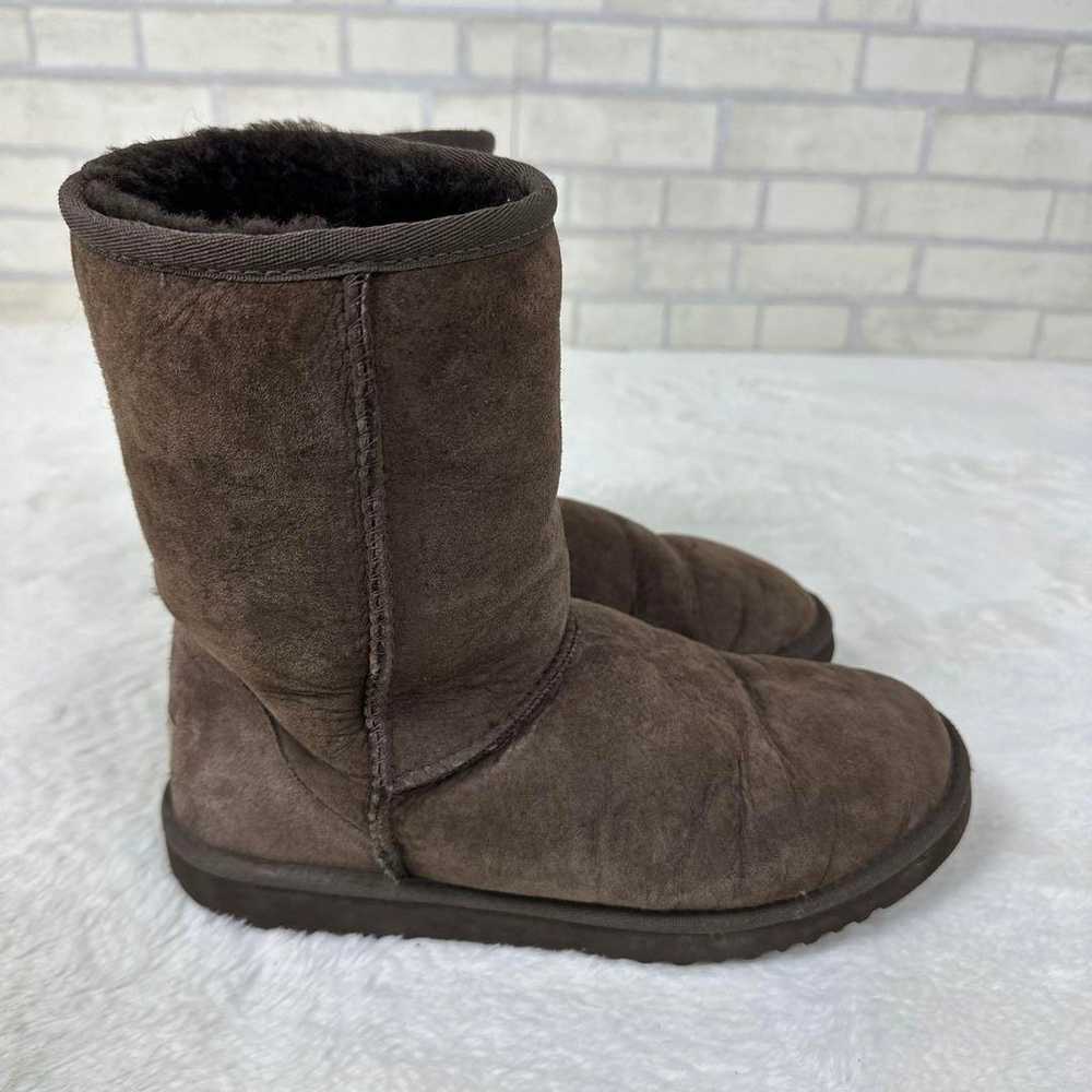 UGG Australia Sheepskin Boots Brown W8 - image 5