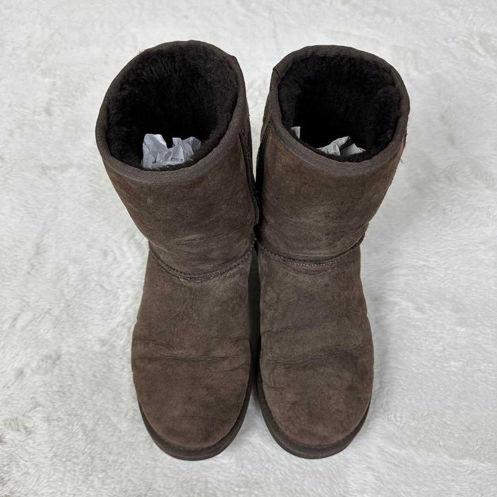 UGG Australia Sheepskin Boots Brown W8 - image 6