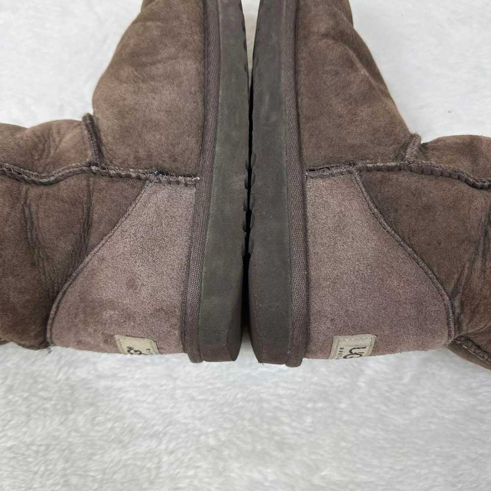 UGG Australia Sheepskin Boots Brown W8 - image 8