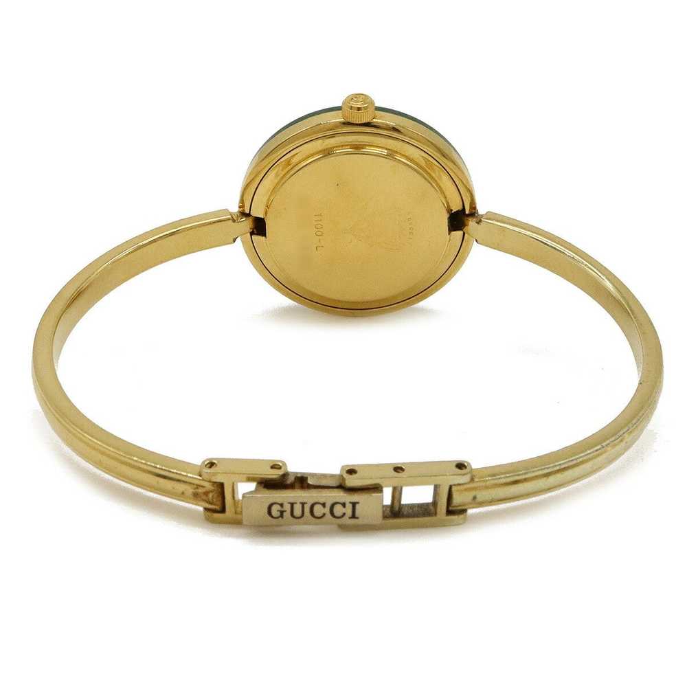 Gucci Gucci Gucci Gold Plated Quartz Change Bezel… - image 7