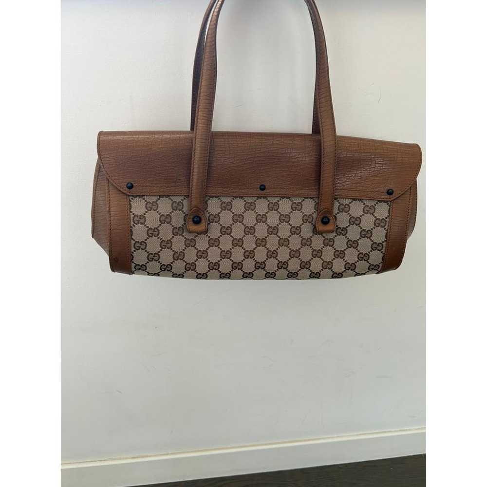 Gucci Bamboo Bullet cloth handbag - image 3