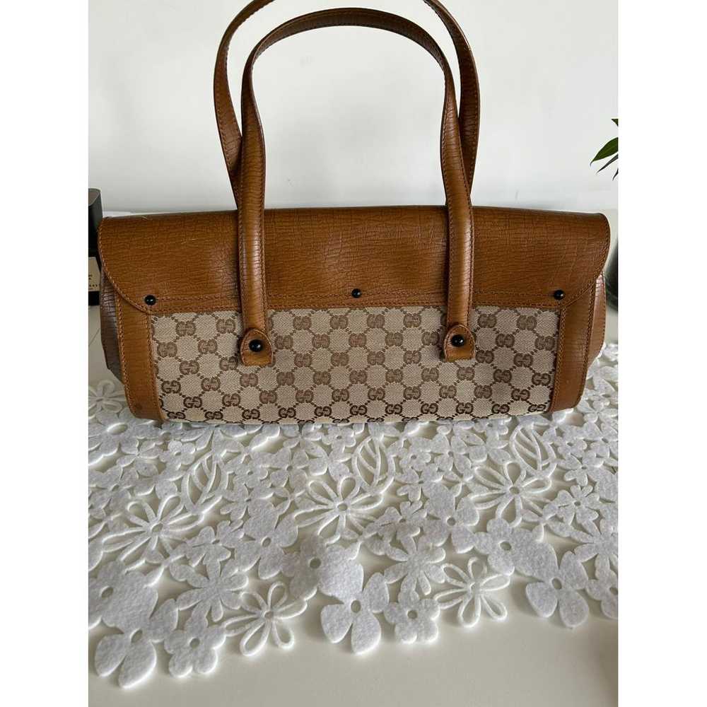 Gucci Bamboo Bullet cloth handbag - image 5