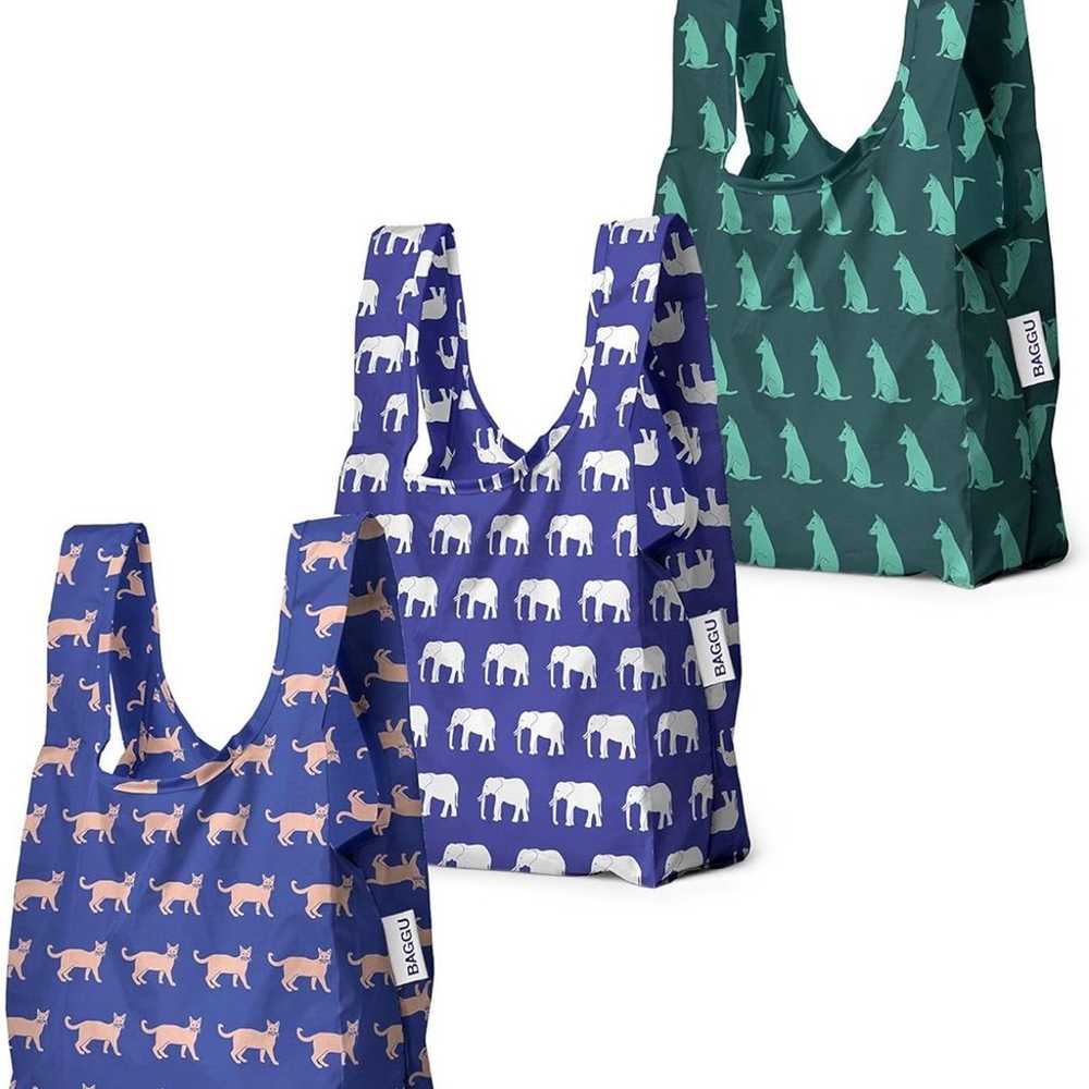 BAGGU Baby Reusable Bag Set - Animals (Archive) -… - image 1