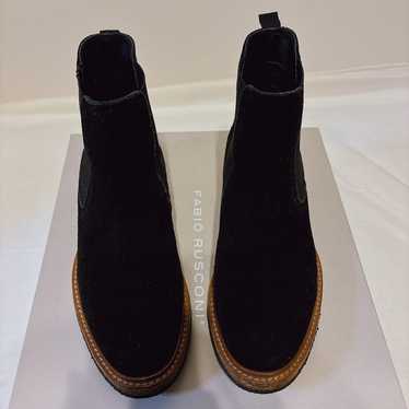 FABIO RUSCONI Suede Side Gore Boots