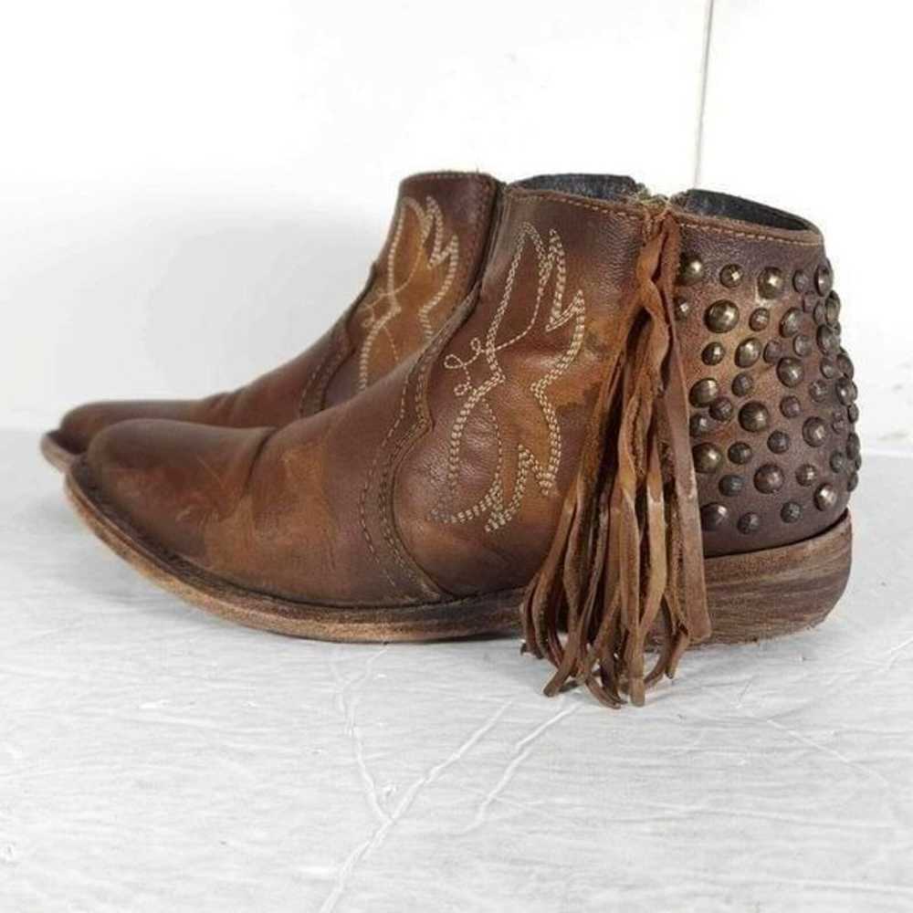 Liberty Black Women's US6,5M Brown Distressed Lea… - image 2