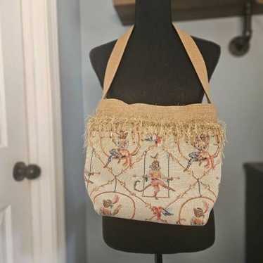 Vintage Circus Monkey purse