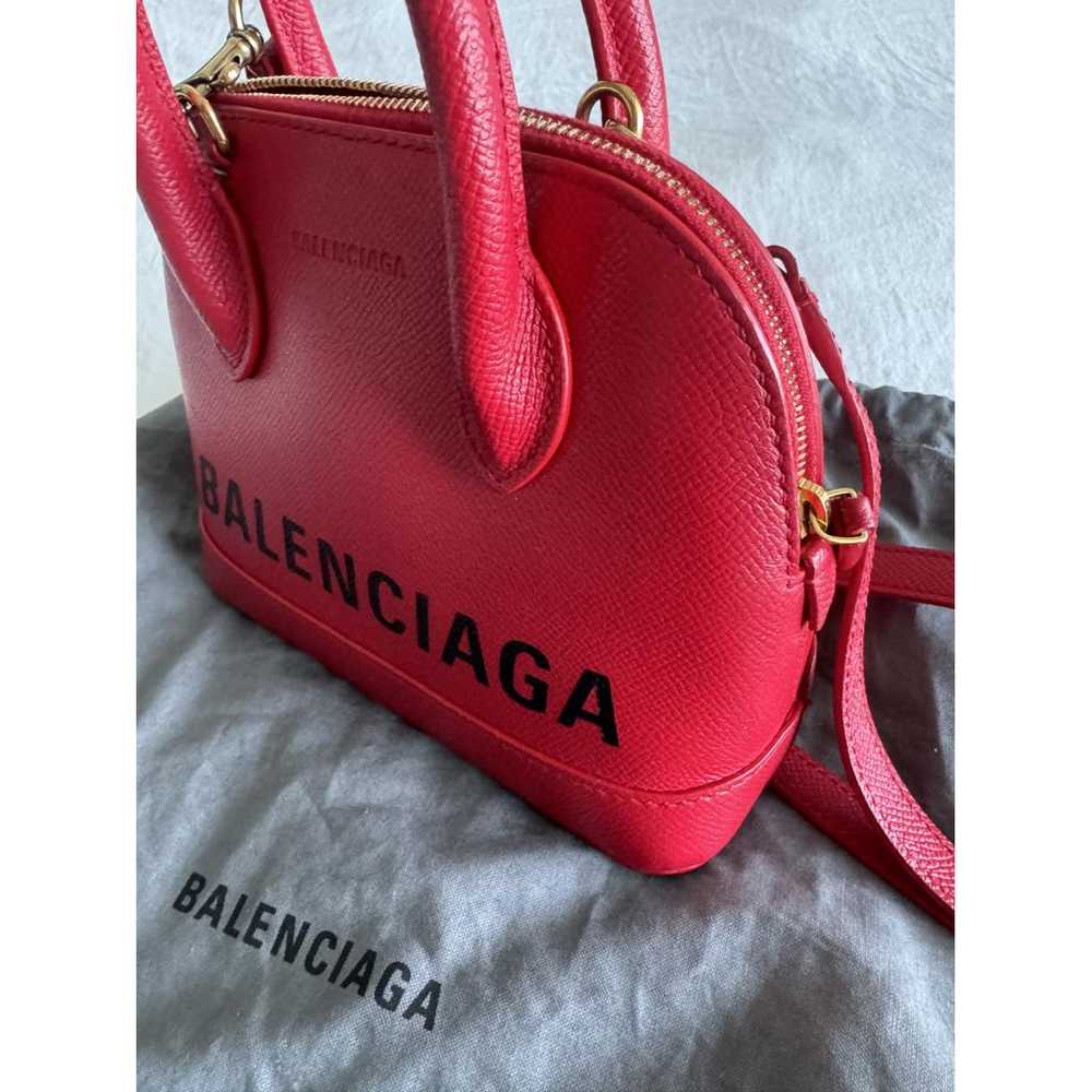 Balenciaga Ville Top Handle leather handbag - image 2