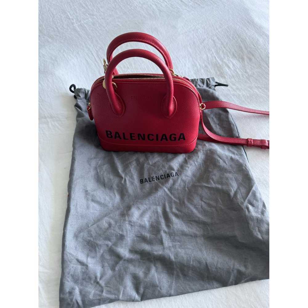 Balenciaga Ville Top Handle leather handbag - image 3