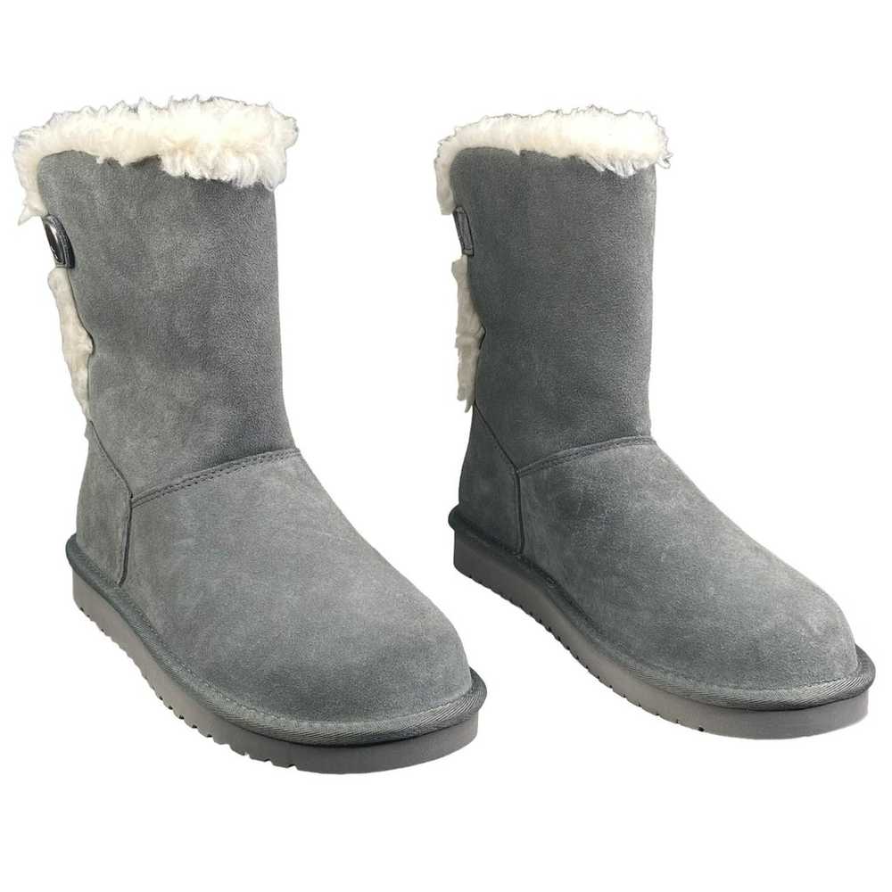 NWOT Koolaburra X UGG Kinslei Gray Suede Winter B… - image 5