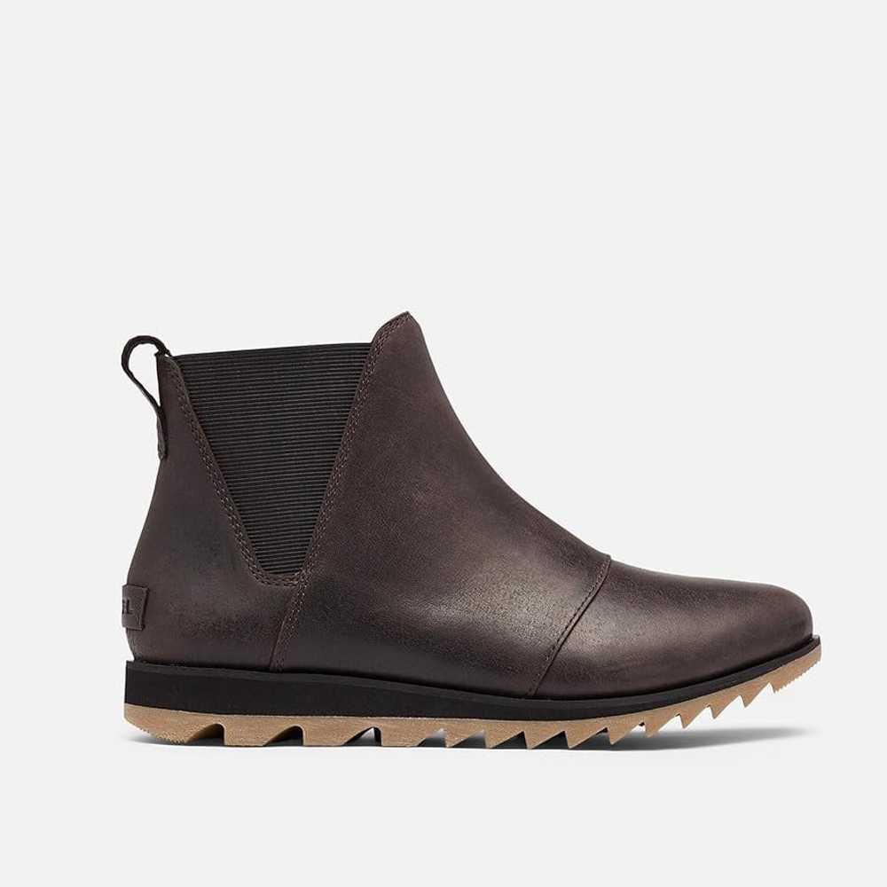 Sorel Blackened Brown Harlow Chelsea Waterproof A… - image 1