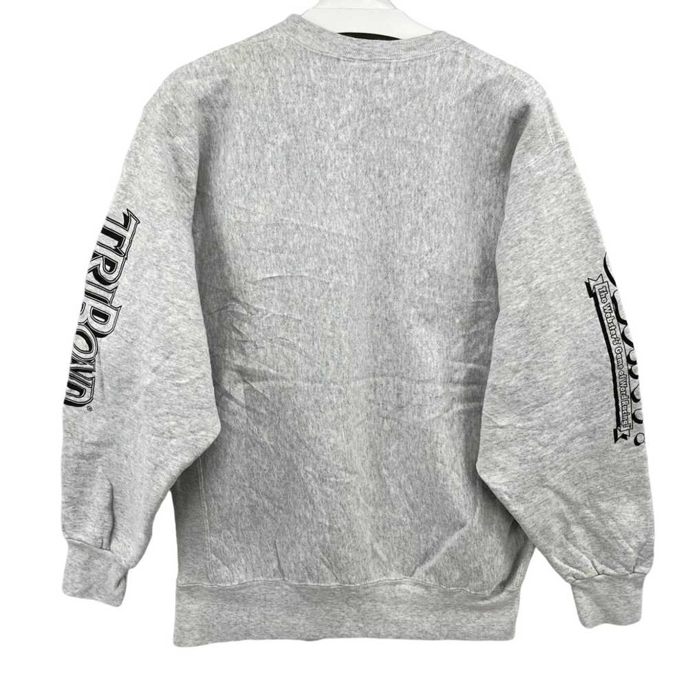 Vintage Vintage 80's Crewneck Sweatshirt Patch Bo… - image 2