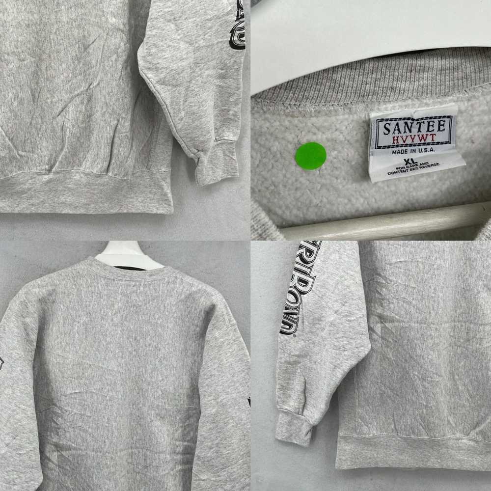 Vintage Vintage 80's Crewneck Sweatshirt Patch Bo… - image 4