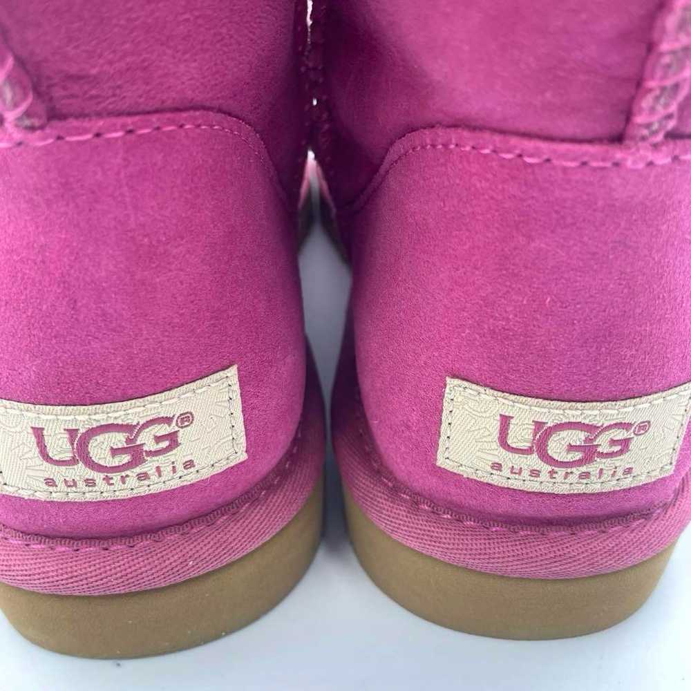 UGG Classic Short Sheepskin Boots Chestnut 24cm - image 4