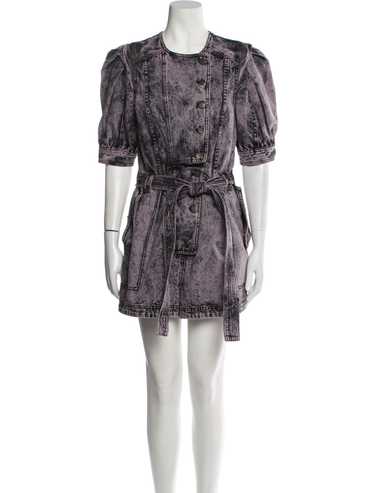 Ulla Johnson Romper Purple Short Sleeve - image 1