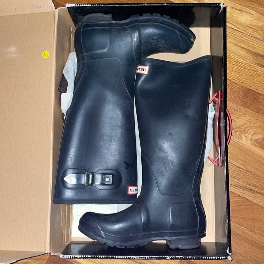 womens rain boots size 7 - image 1