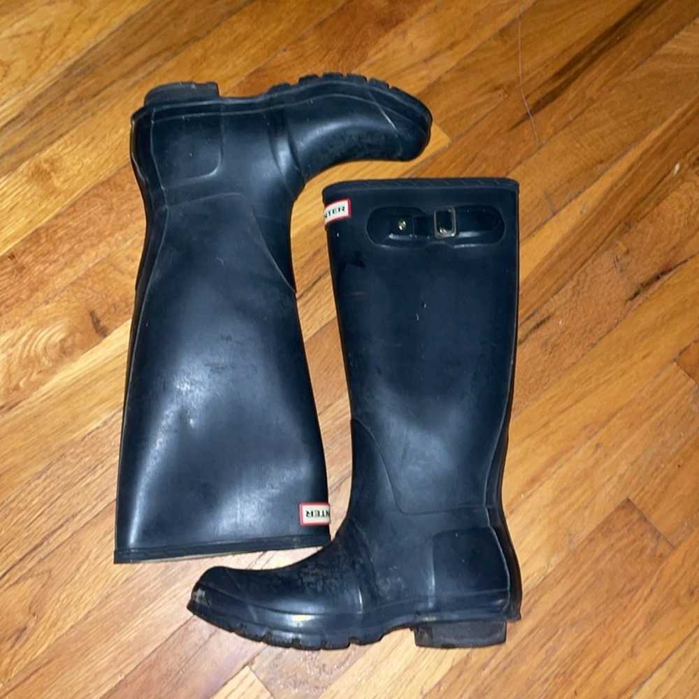 womens rain boots size 7 - image 2