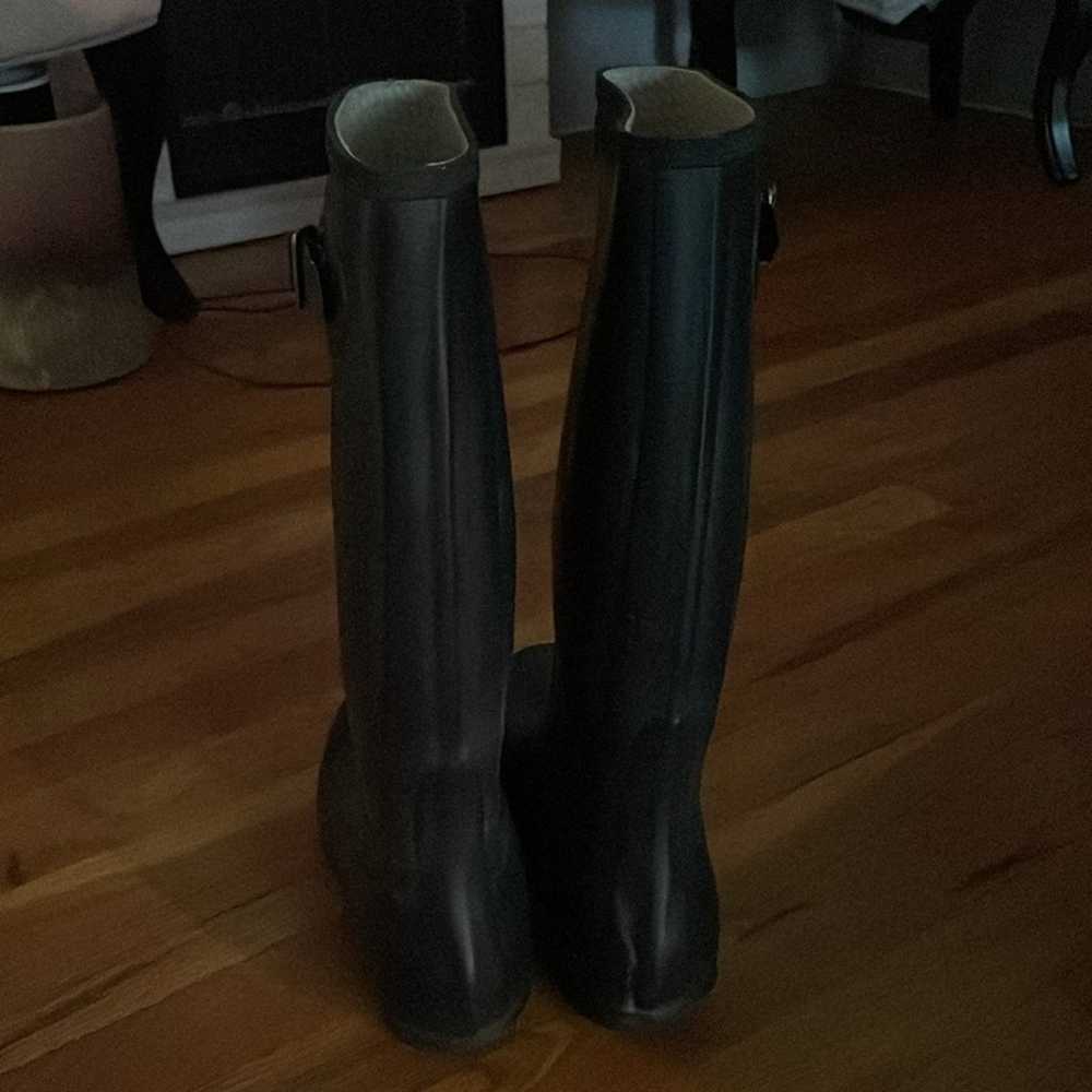 womens rain boots size 7 - image 6