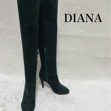 DIANA Diana Long Boots Suede (with straps)