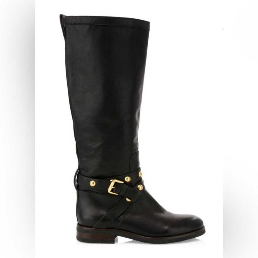 See By Chloe Boots Janis Black Leather Tall - image 1