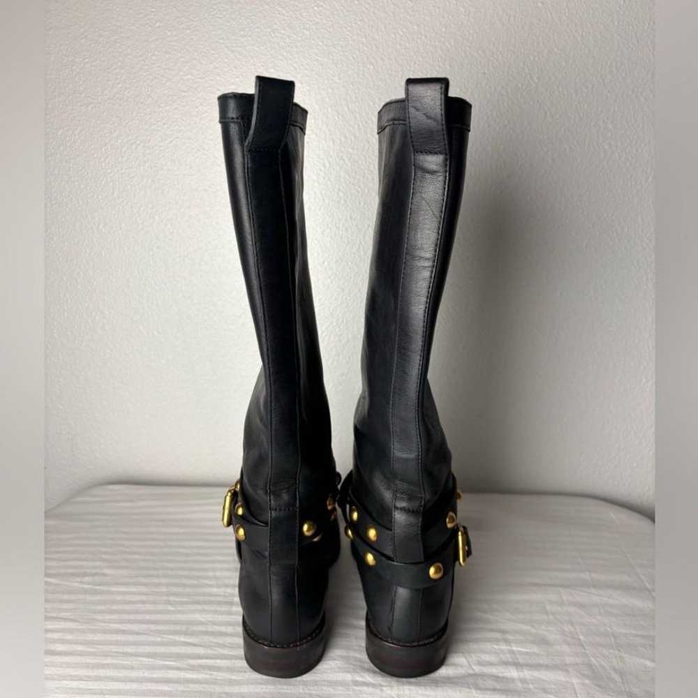 See By Chloe Boots Janis Black Leather Tall - image 5