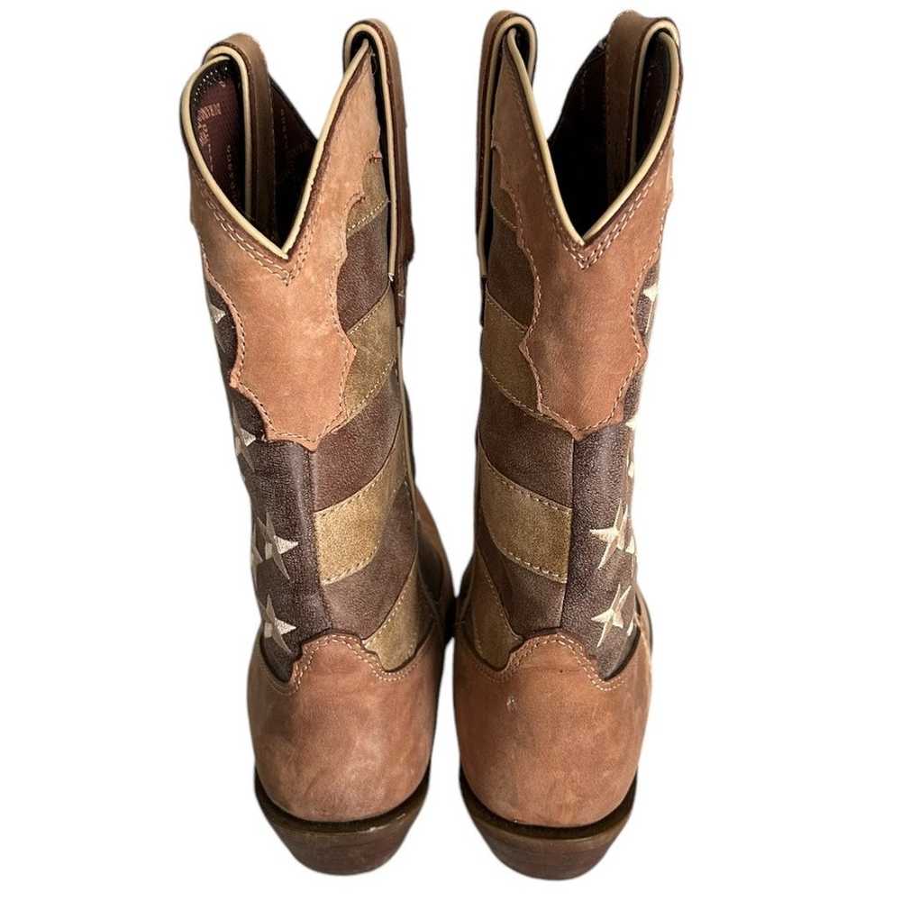 Durango Crush 12" Distressed Flag Western Boot Si… - image 3