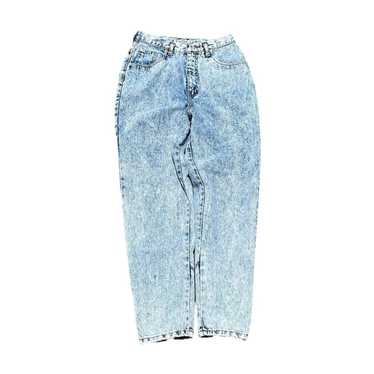 Other Vintage 90's Bonjour Acid Wash Denim Jeans … - image 1