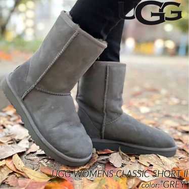 Brand new UGG Classic Short 2 Grey sheepskin boot… - image 1