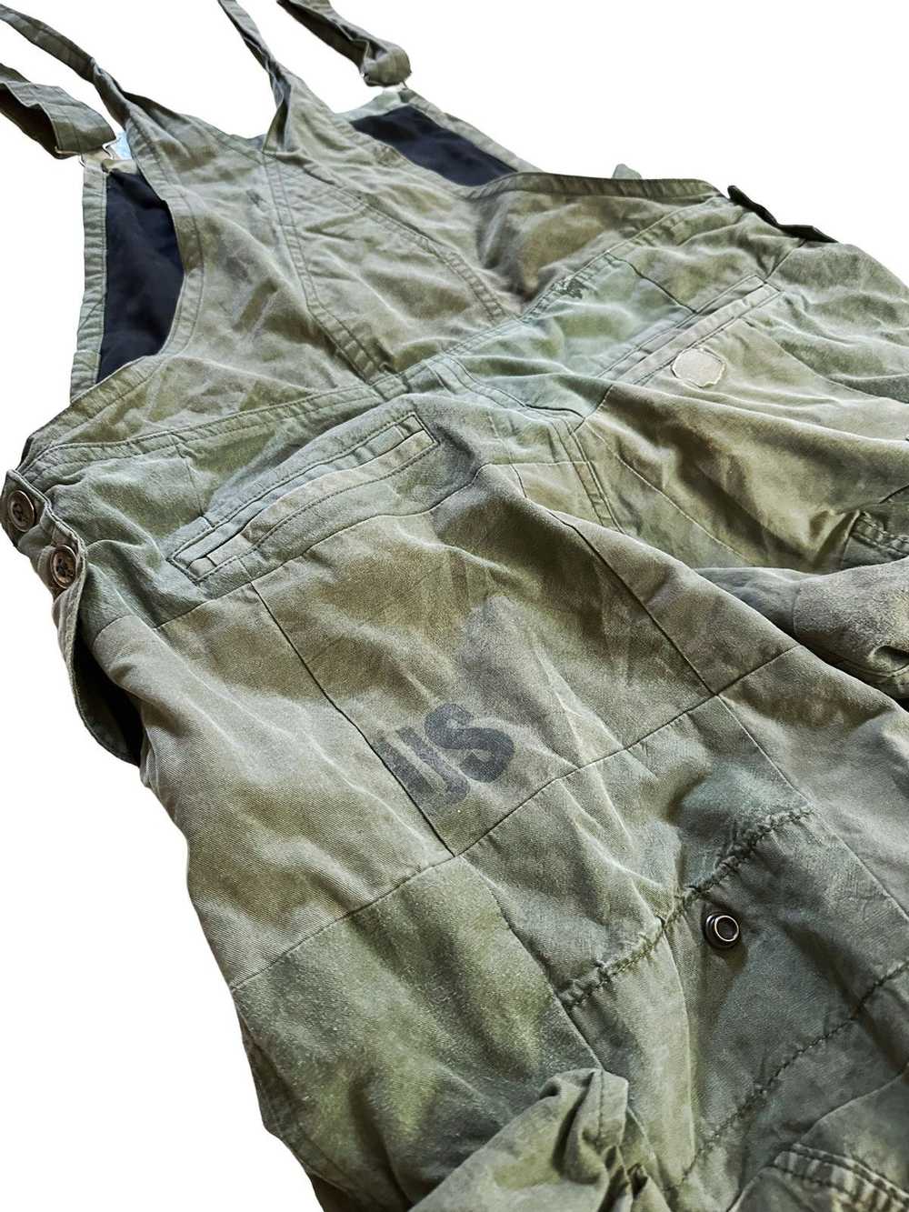 Greg Lauren Sz3 Army Scrapwork Overalls - image 10