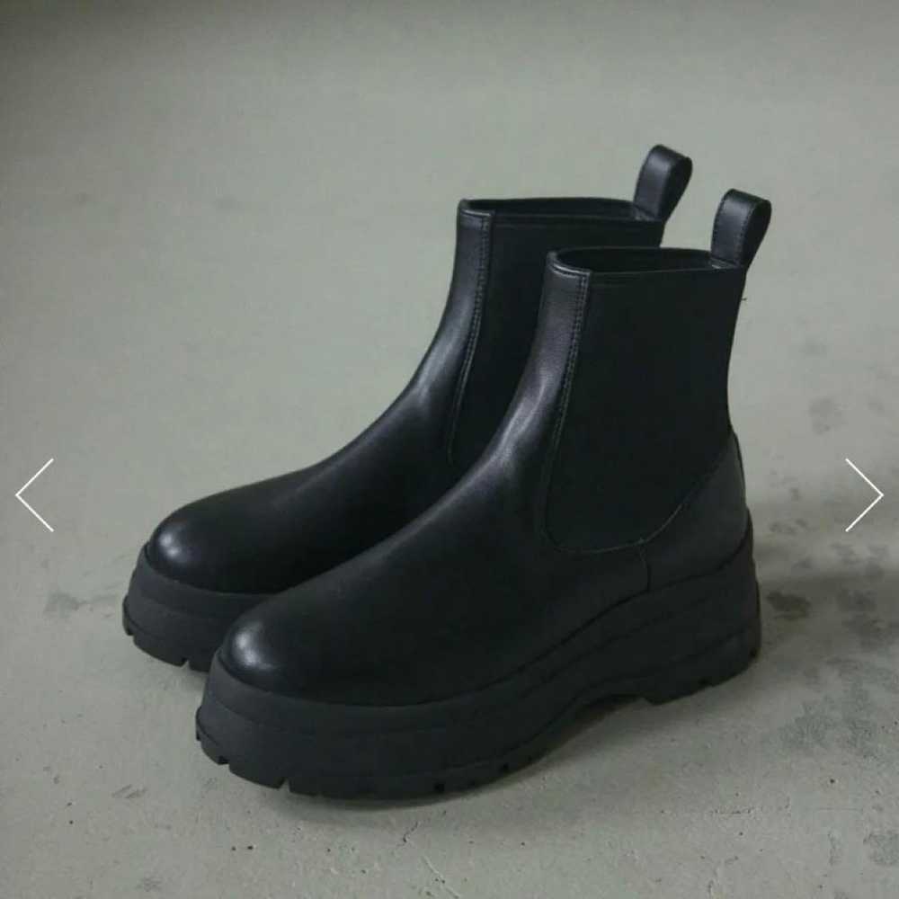 BLACK BY MOUSSY side gore boots 36 Black - image 1