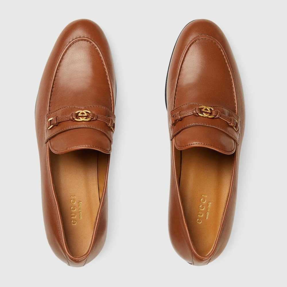 Gucci Leather flats - image 3