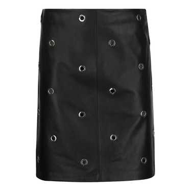 Max Mara Leather mini skirt - image 1