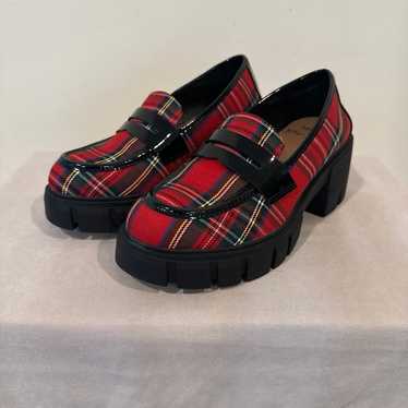 Betsey Johnson - Torrid Plaid Creeper Heel (7WW)