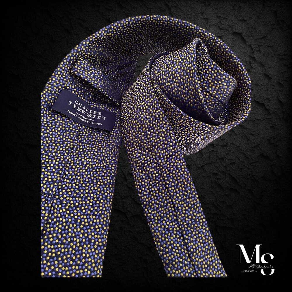 Charles Tyrwhitt CHARLES TYRWHITT XL Blue Gold Ge… - image 3