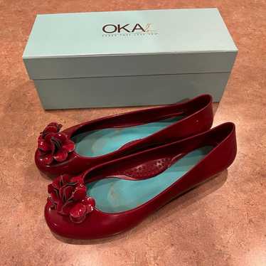 Oka B. Priscilla Women’s Rubber Ballet Flats Size… - image 1