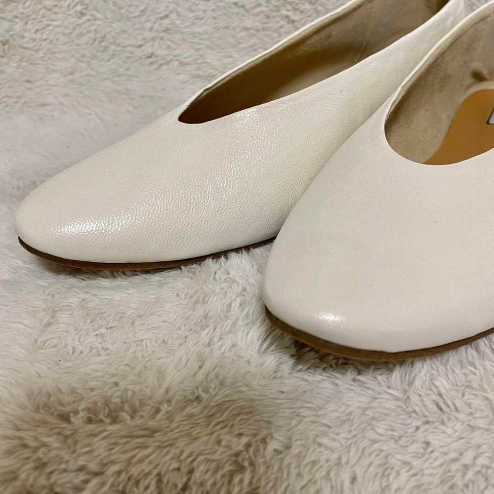 Le Taron Grise White Flat Shoes - image 6