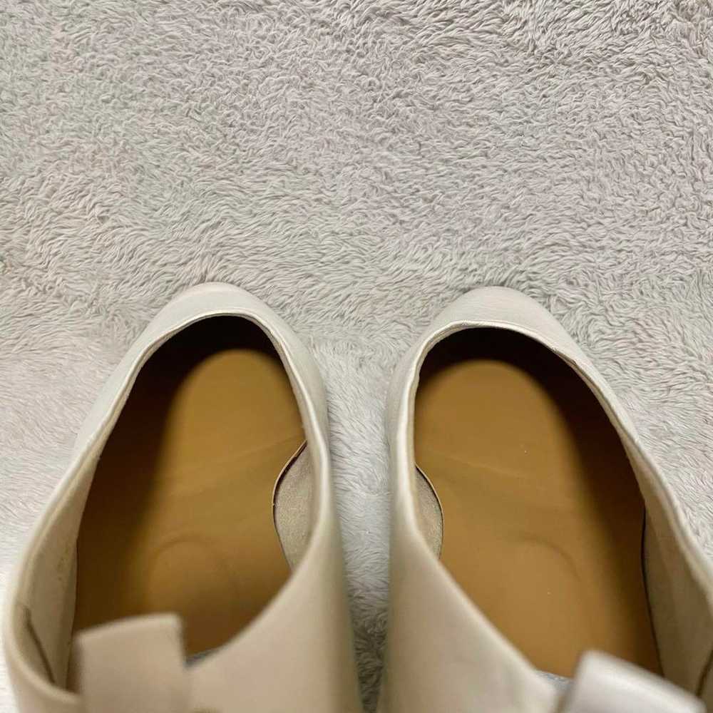 Le Taron Grise White Flat Shoes - image 9