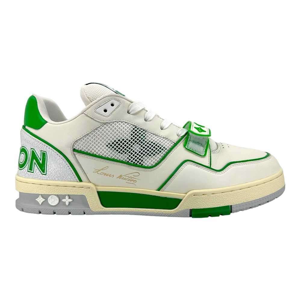 Louis Vuitton LV Trainer Strap Green Mesh - image 1