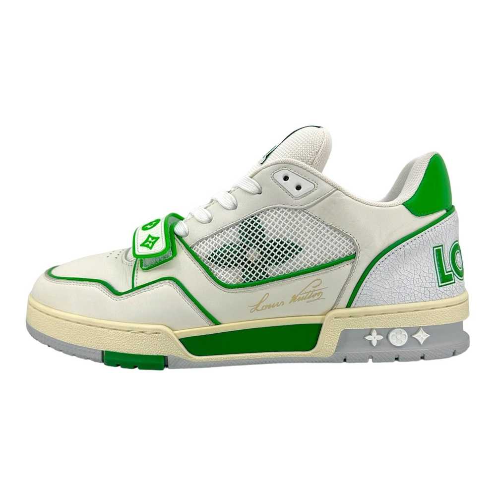 Louis Vuitton LV Trainer Strap Green Mesh - image 2