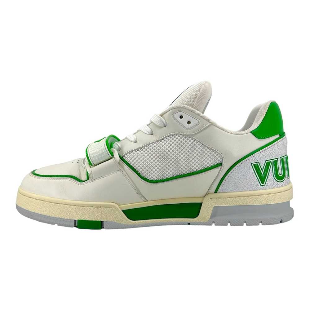 Louis Vuitton LV Trainer Strap Green Mesh - image 3