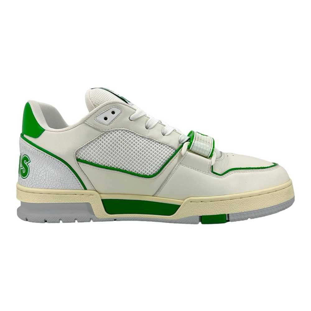 Louis Vuitton LV Trainer Strap Green Mesh - image 4