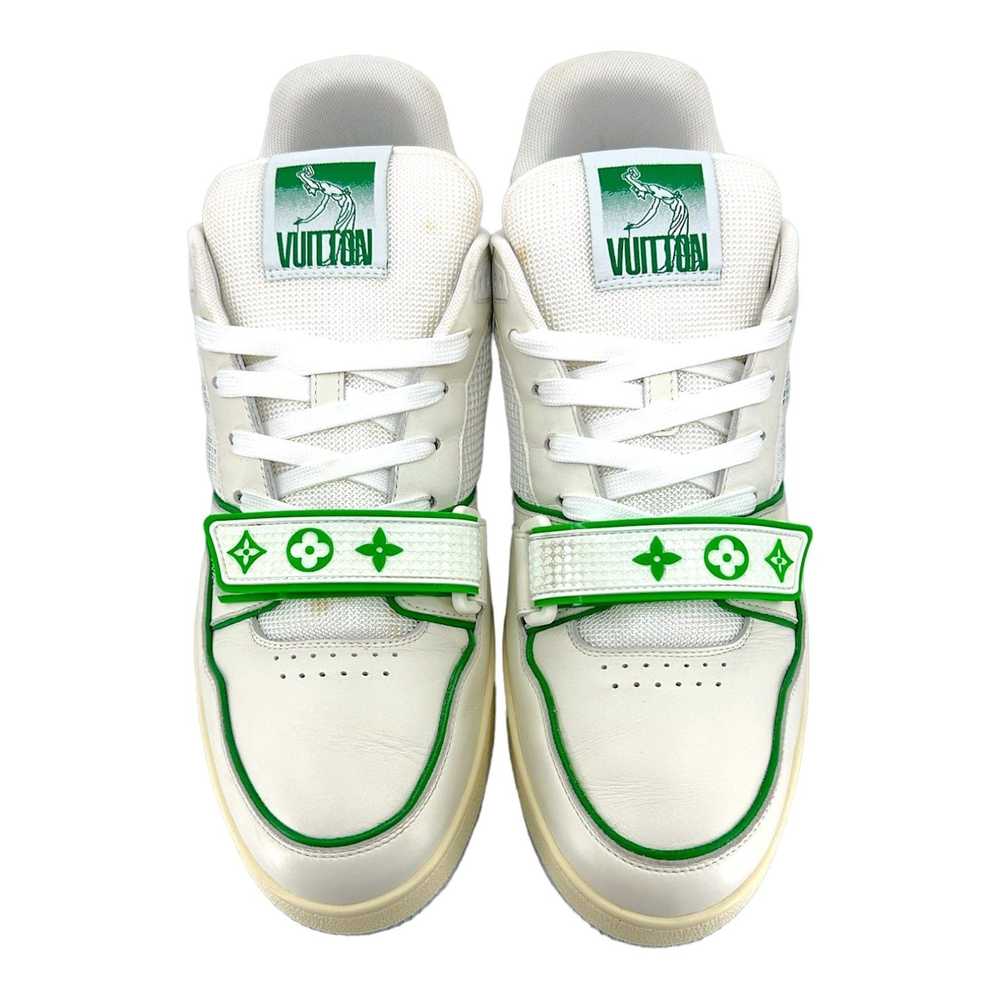 Louis Vuitton LV Trainer Strap Green Mesh - image 5